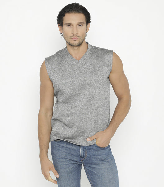 STYLISH ARMOR V Neck Sleeveless Top